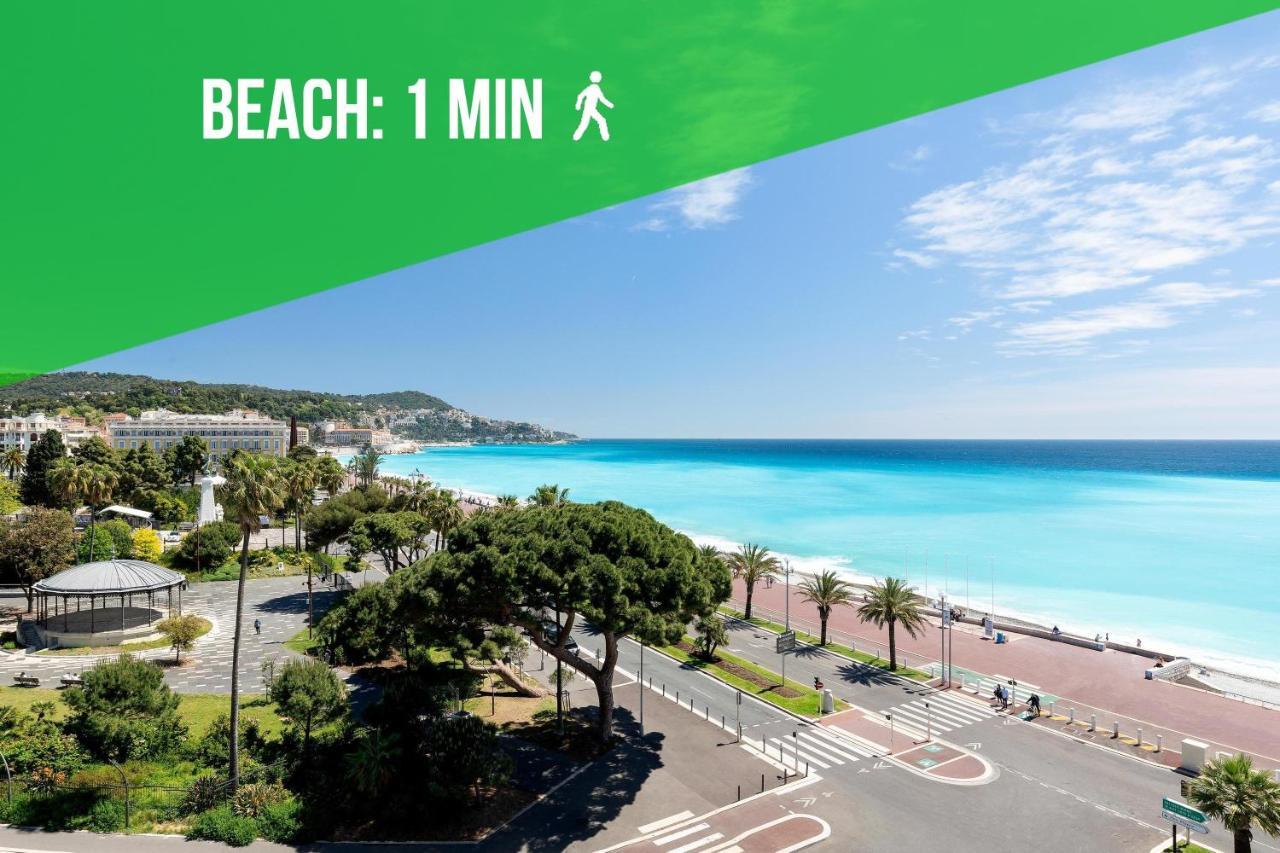 Beach - Kitchen - Wifi - Air Conditioning - Center - Tram Ница Екстериор снимка